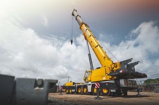 industrial mining photography heavy crane commercial south africa photographer professional machinery paterson simons pasico ghana hlb